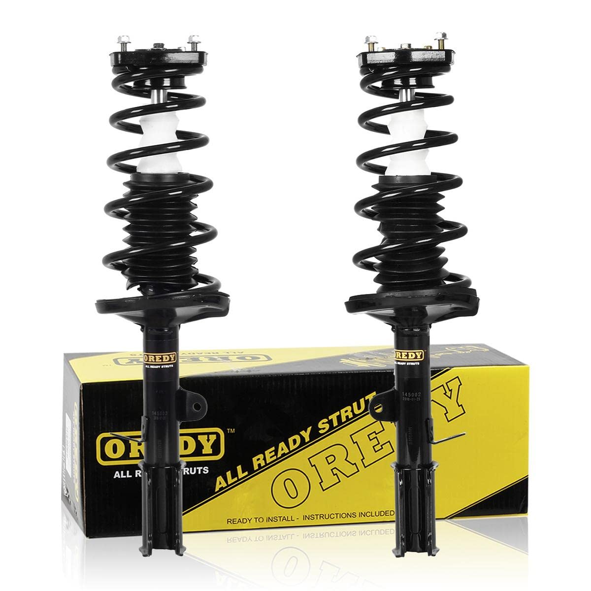 Photo 1 of OREDY Rear Struts w/Coil Spring Assembly Replacement for Chevrolet Geo Prizm Toyota Corolla - 171953 171954