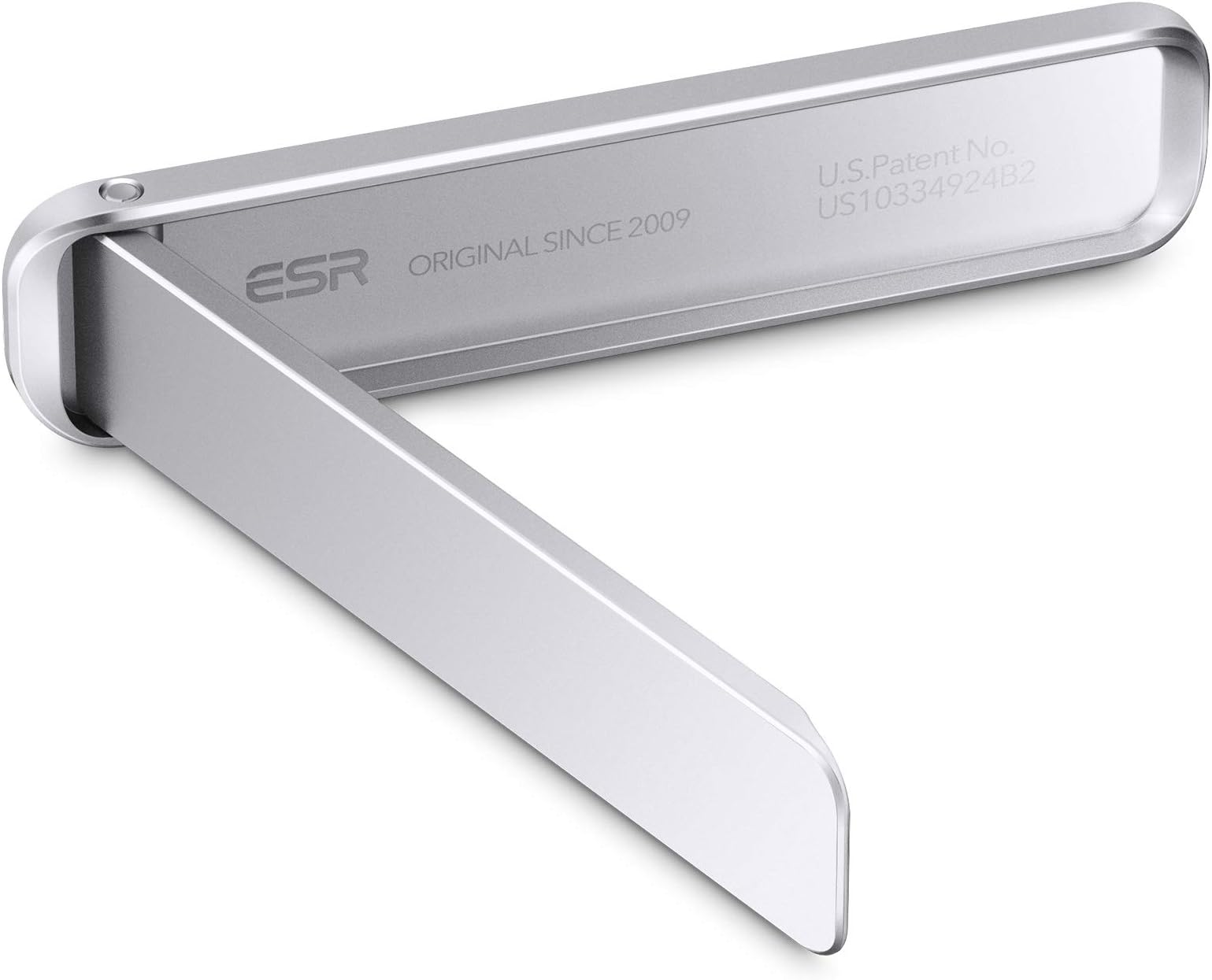ESR Boost Phone Kickstand, Vertical and Horizontal Stand, Adjustable Angle, Compatible with iPhone Air 17 Pro Max, iPhone 17e/16/15/14/13/12, Samsung Galaxy S26/S25/S24/S23 Series, Google, Silver