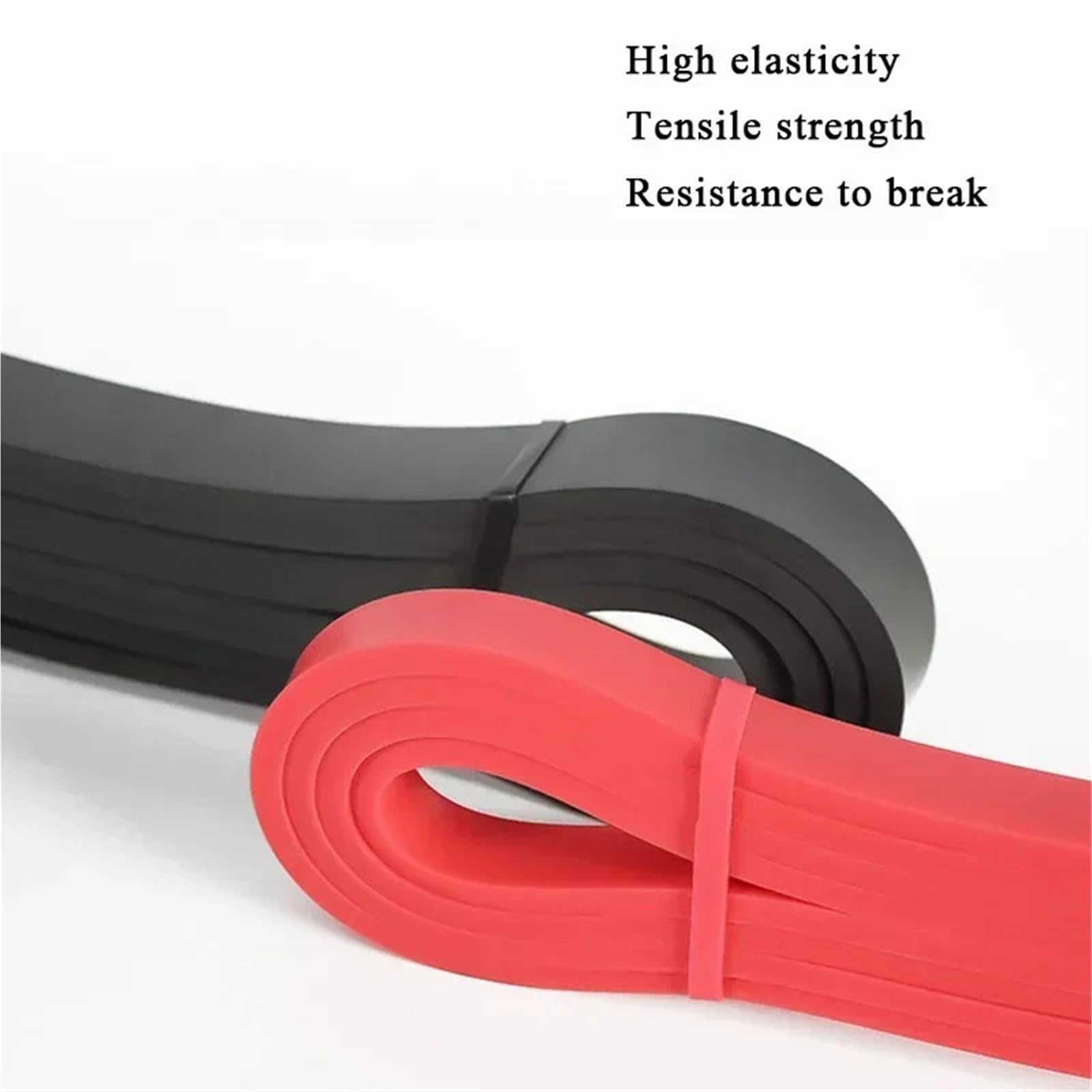 Elastici Fitness Cintura elastica in lattice con fascia di resistenza resistente for trazioni for allenamento pilates, fitness, palestra a casa, esercizi for il corpo
