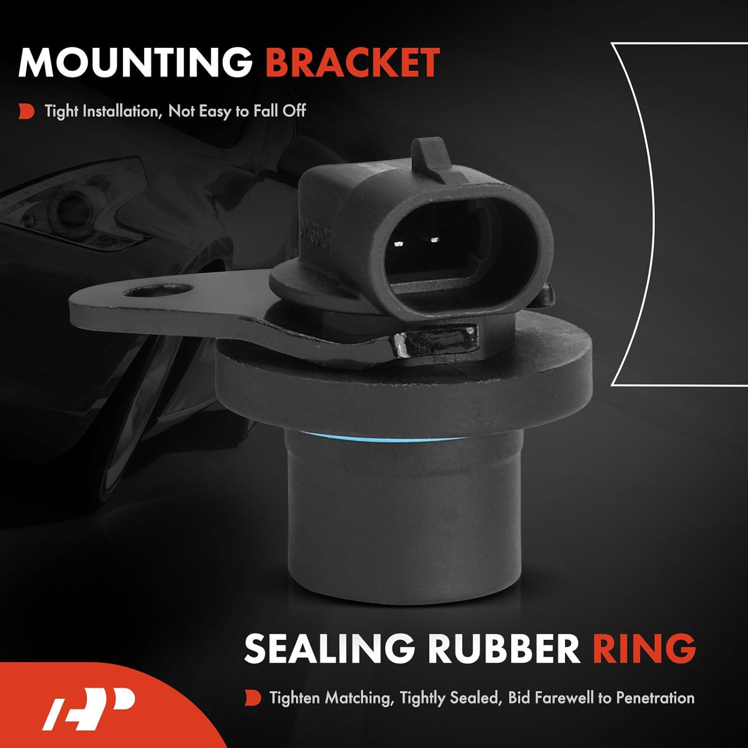 A-Premium 2-PC Engine Camshaft Crankshaft Position Sensors Compatible with Cadillac DeVille 1994-1995, 4.9L, Replace# 10456040, 10457516