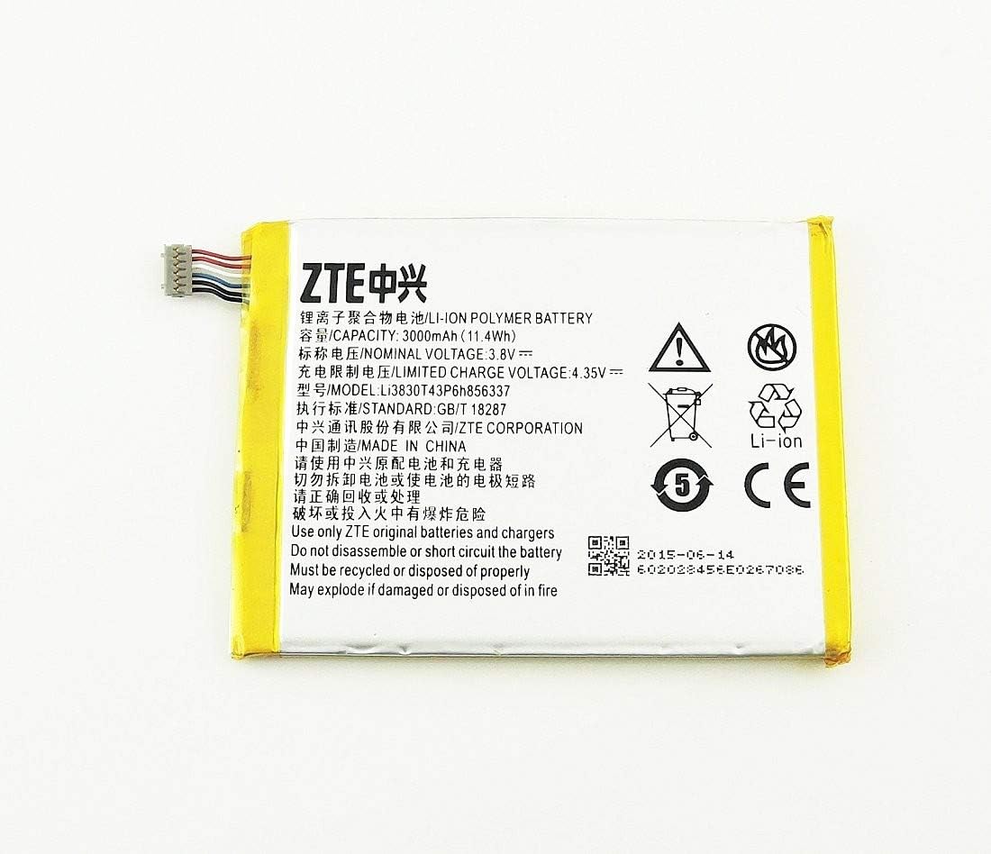 Battery original ZTE li3830t43p6h856337 for ZTE Blade V580, Bulk