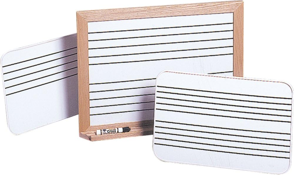 Vecchio Music Stave Lap Boards 11.5X18 With 2 Staves