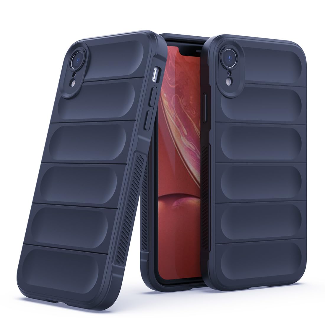 Amazon Brand- Solimo Basic Case for Apple iPhone XR (Silicone_Dark Blue) (B0CDCDPWJV) Amazon Price History, Amazon Price Tracker