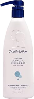 Noodle & Boo Bouncing Baby Bubbles: Hypoallergenic Bubble Bath for Sensitive, Eczema-Prone Baby Skin