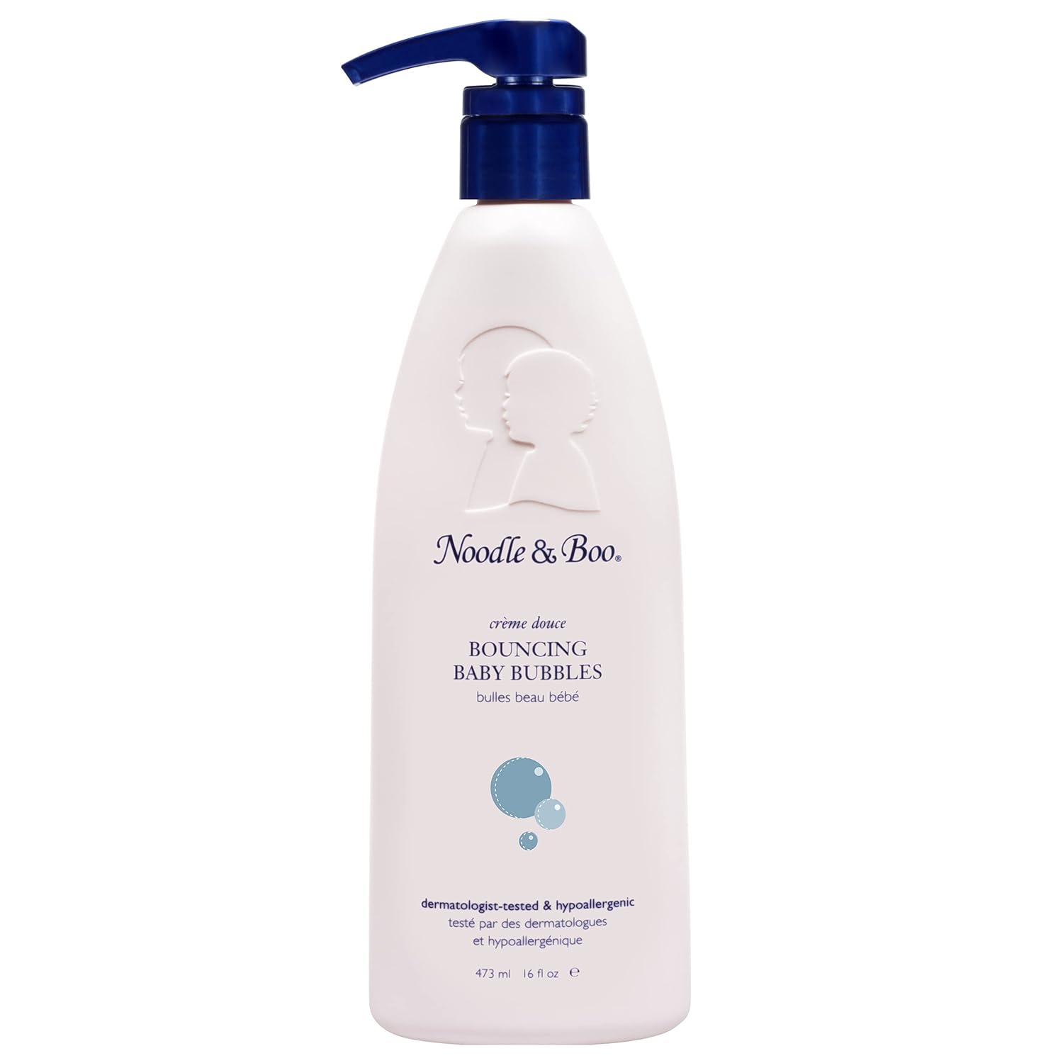 Noodle & Boo Bouncing Baby Bubbles: Hypoallergenic Bubble Bath for Sensitive, Eczema-Prone Baby Skin