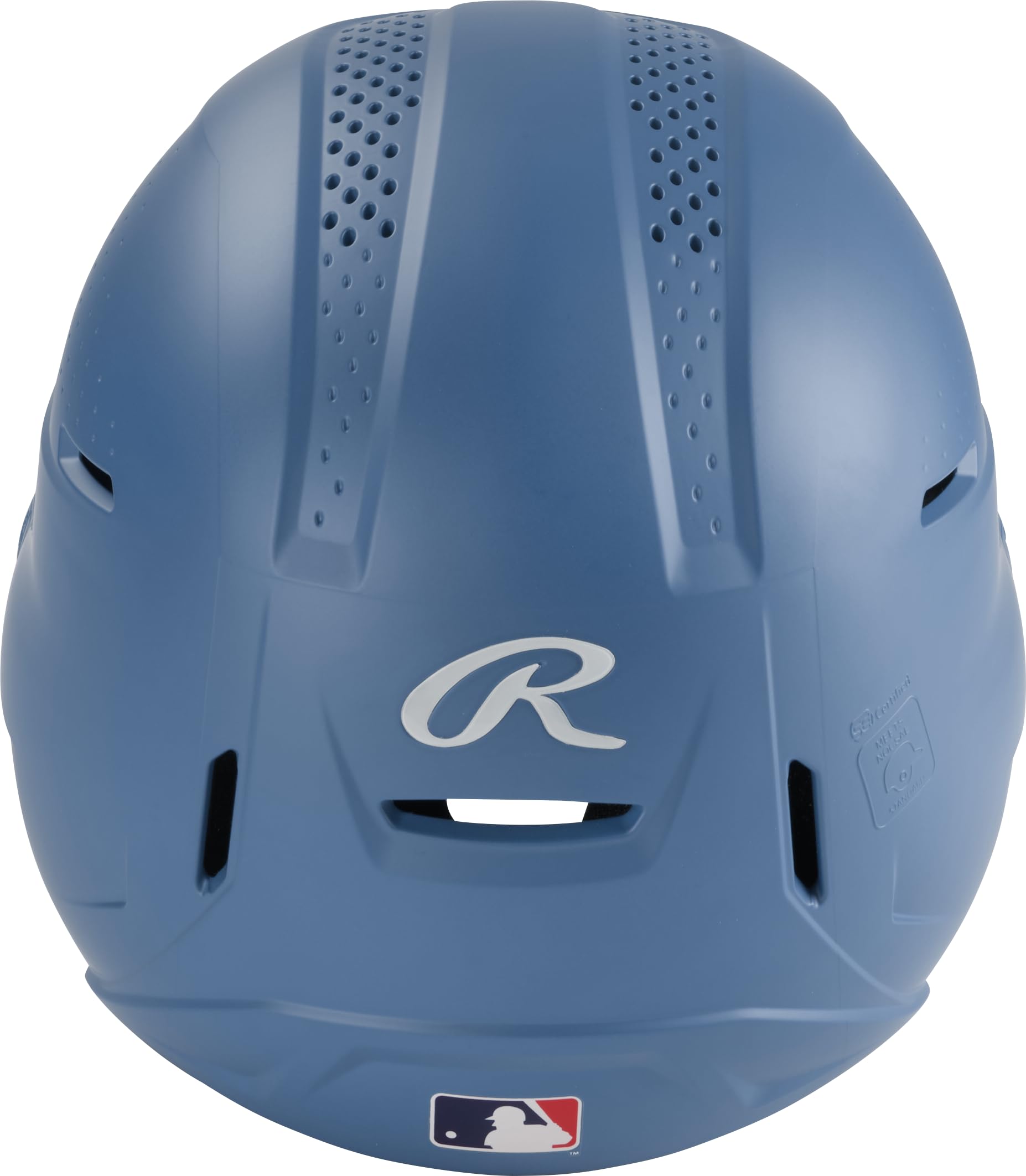 Rawlings Casco de bateo de béisbol RX2 Series | Mate | Senior | Azul Columbia