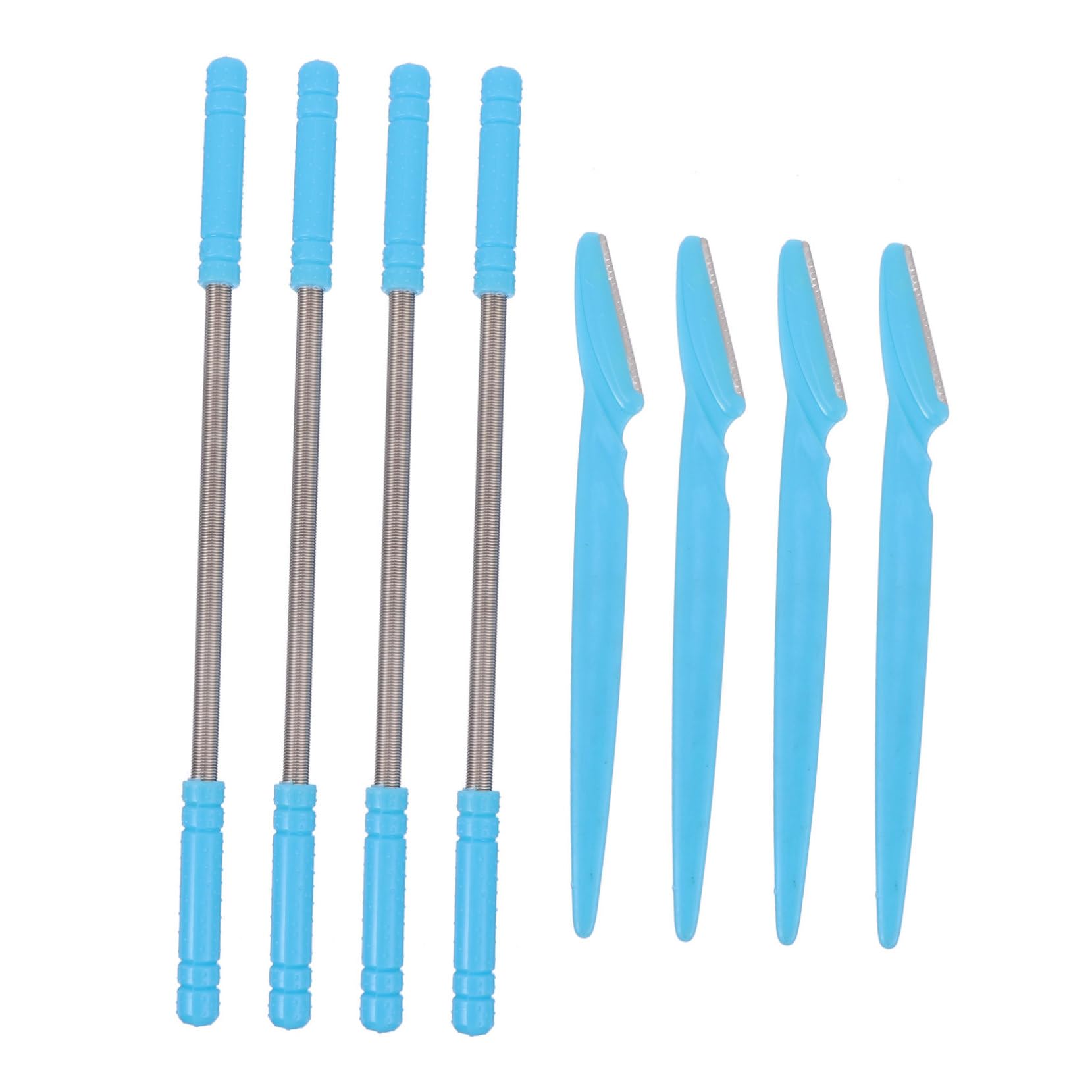 minkissy 4-piece Facial Hair Removal Set Eyebrow Trimmer Perfect for Skin No Chemicals