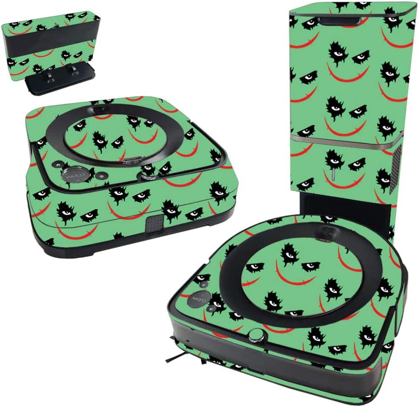 MIGHTY SKINS Skin Compatible with iRobot Roomba s9+ Vacuum & Braava Jet m6 Bundle - Pixel Pattern | , Durable, and Unique Vinyl Decal wrap Cover | Easy to Apply and Change Styles | Made in The USA