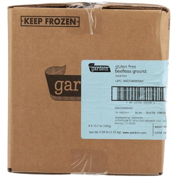 Gardein The Ultimate Beefless Ground, 13.7 Ounce -- 8 per case.
