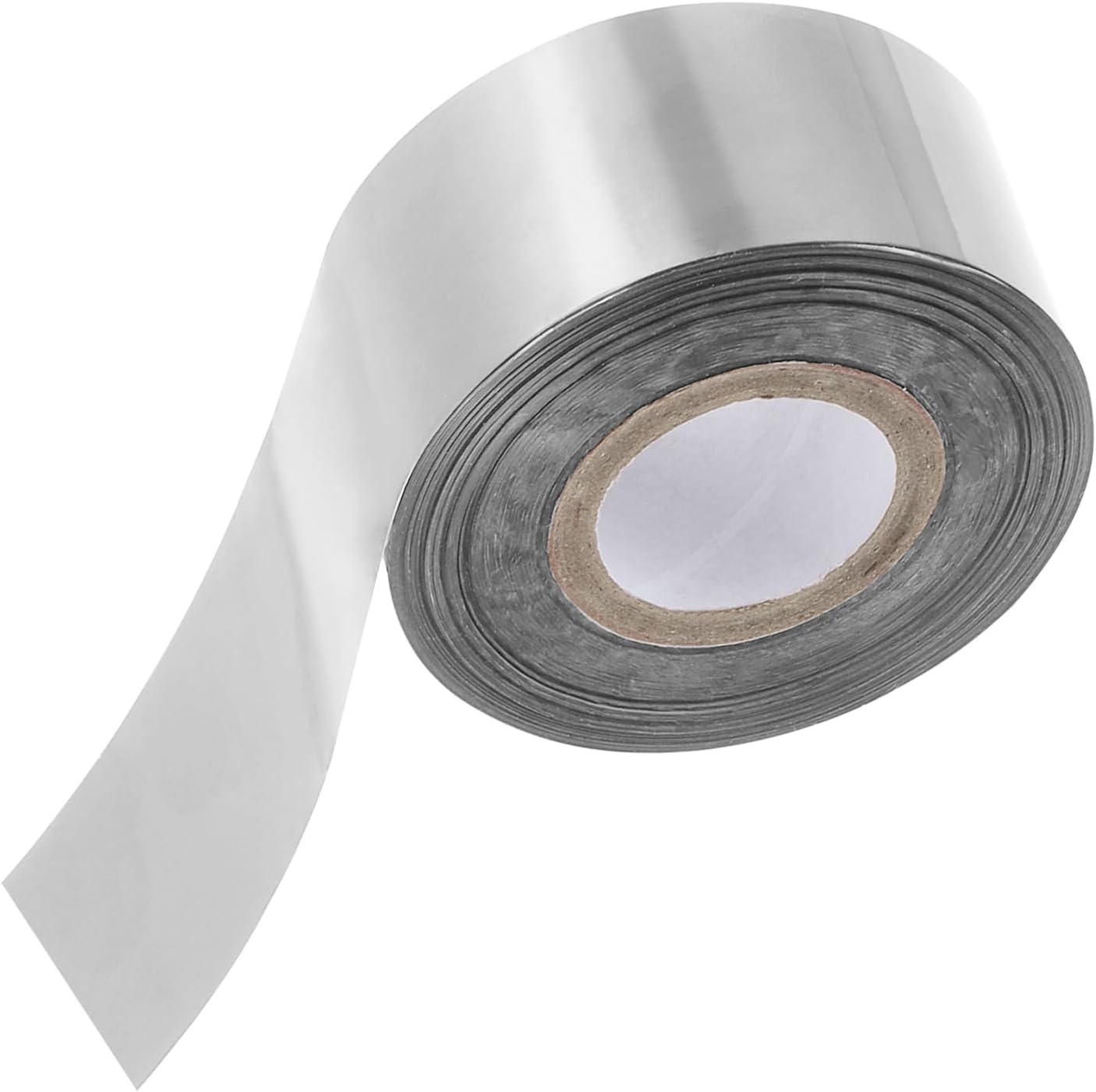 PATIKIL 1.6"x400Ft Hot Stamping Foil Paper,Heat Transfer Hot Stamping Paper Foil Roll for Leather DIY Logo Decor Craft Gift Card Package Scrapbook,Silver