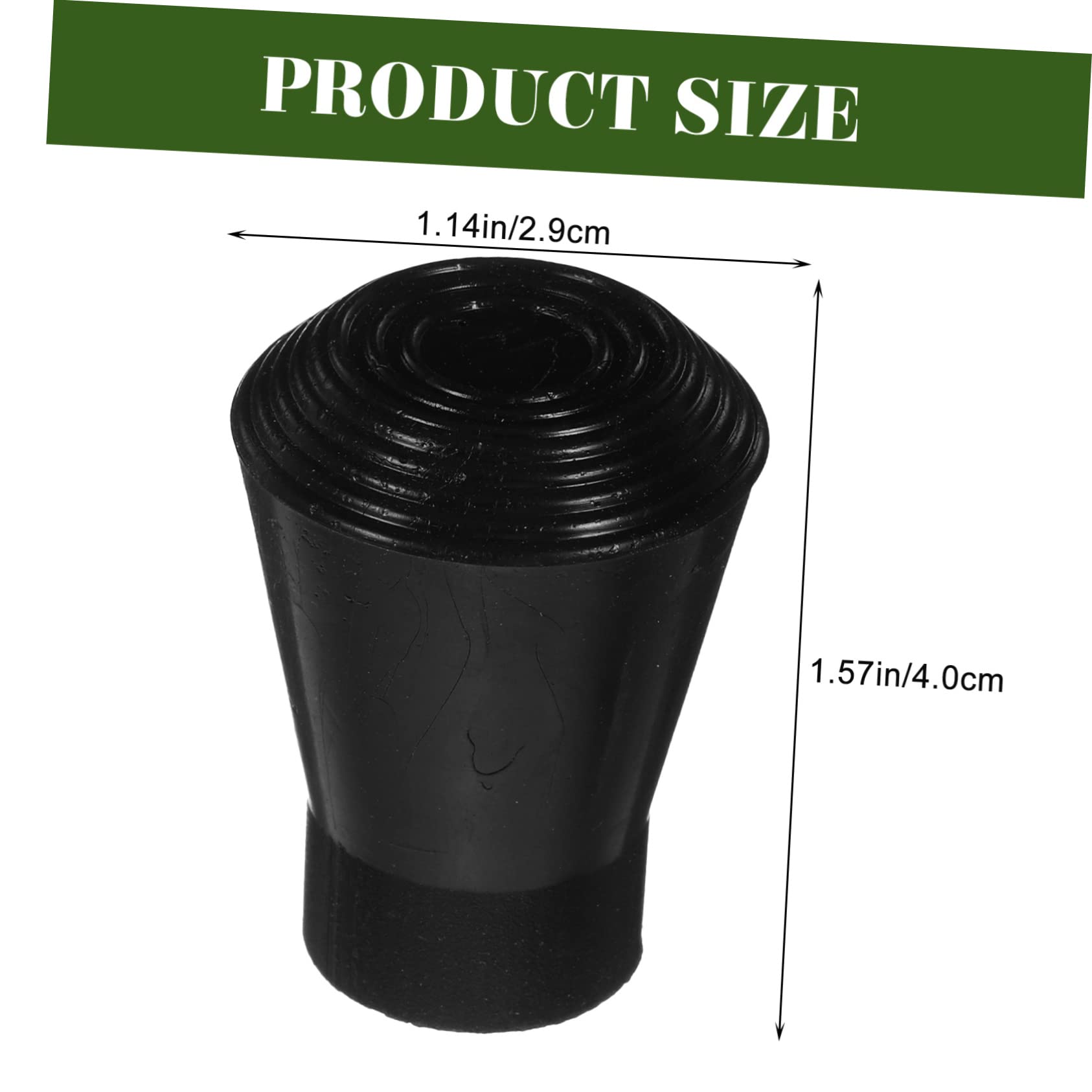 Pieds De Grosse Caisse En Acier - 2 Jambes De Batterie Antidérapantes, 26 Cm, Remplacement Pièces Usées - 5