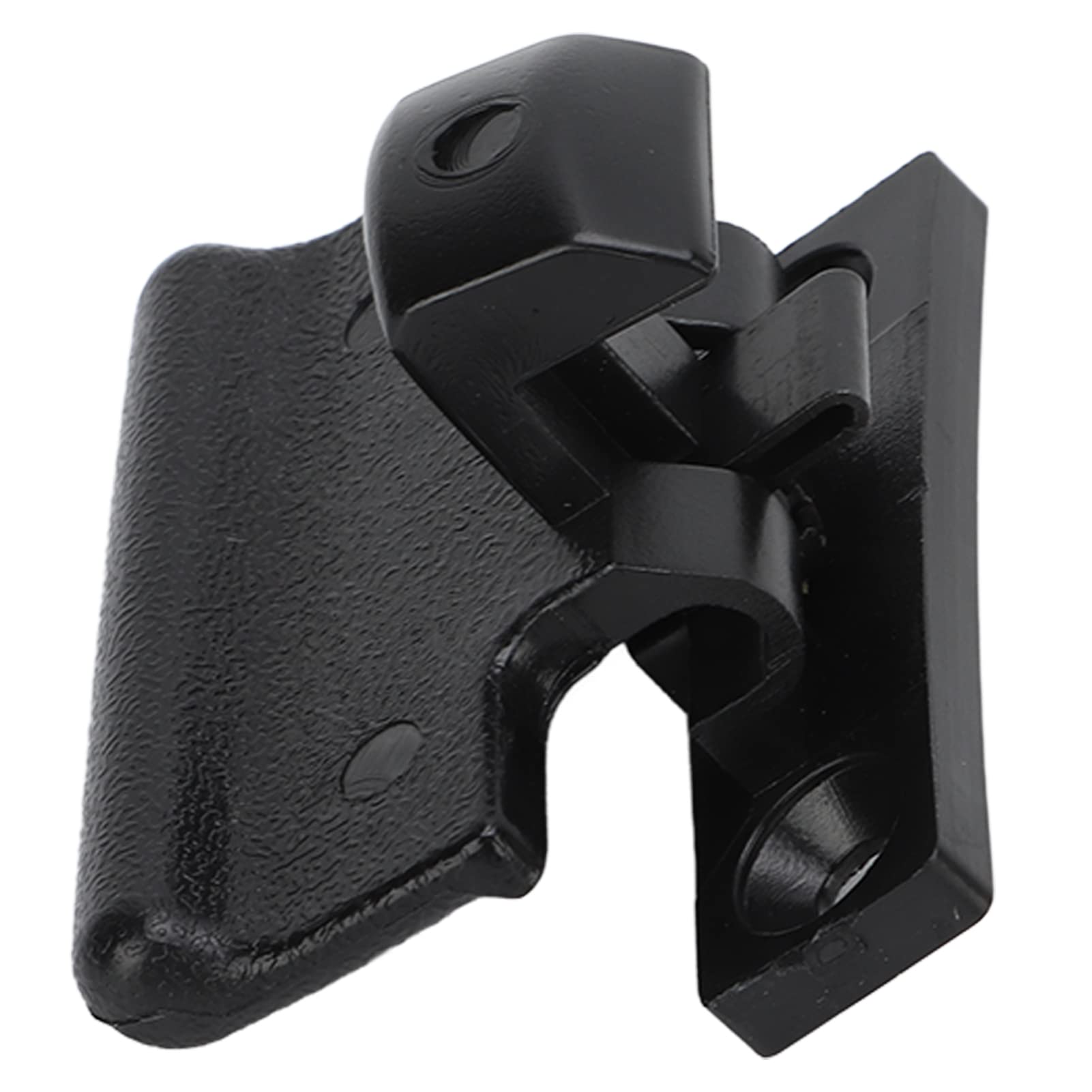 KIMISS Interruttore a Scatto del Coperchio della Serratura della Scatola del Bracciolo Superiore MR532555 MR532556 Sostituzione Durevole in Plastica ABS Nera per Chiusura Console