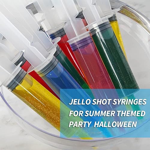 Vista 5 de Paquete de 100 jeringas con tapa de punta, jeringas de 20ml (0.68 fl oz) sin BPA