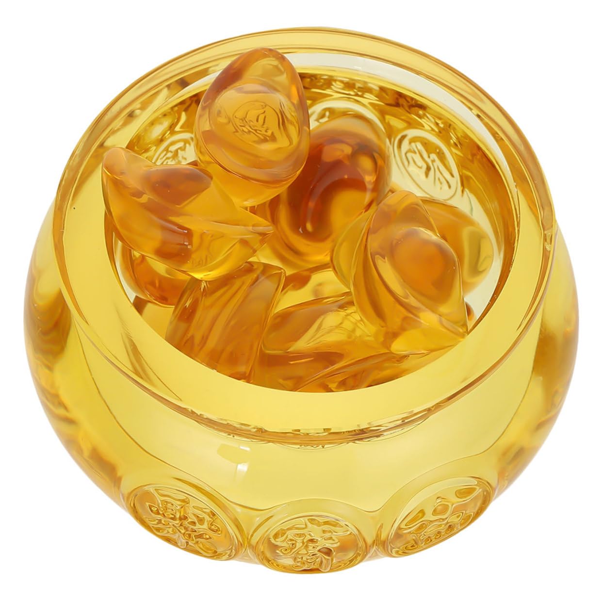 1set Cornucopia Feng Shui e Ingotto Prosperità Multi- Per e Decorazioni Festive