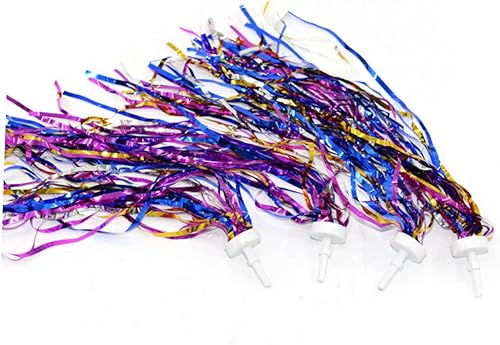 Miniatura 3 de BESPORTBLE 2 pares de manillar de bicicleta para niña, cochecito, empuñadura de bicicleta, borla, campana, borla, scooter, vaporizador The Bell Bike