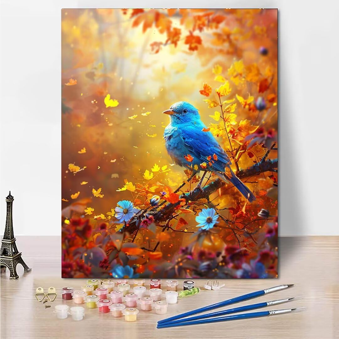 RNXAOPEN Dipingere con i Numeri Bambini, Passatempo per Adulti Kit Lavoretti Creativi per Bambini, Paint by Numbers Idee Regalo Bambina Bambino, Giochi Creativi Giochi Bambina name 70x95cm 5704-C