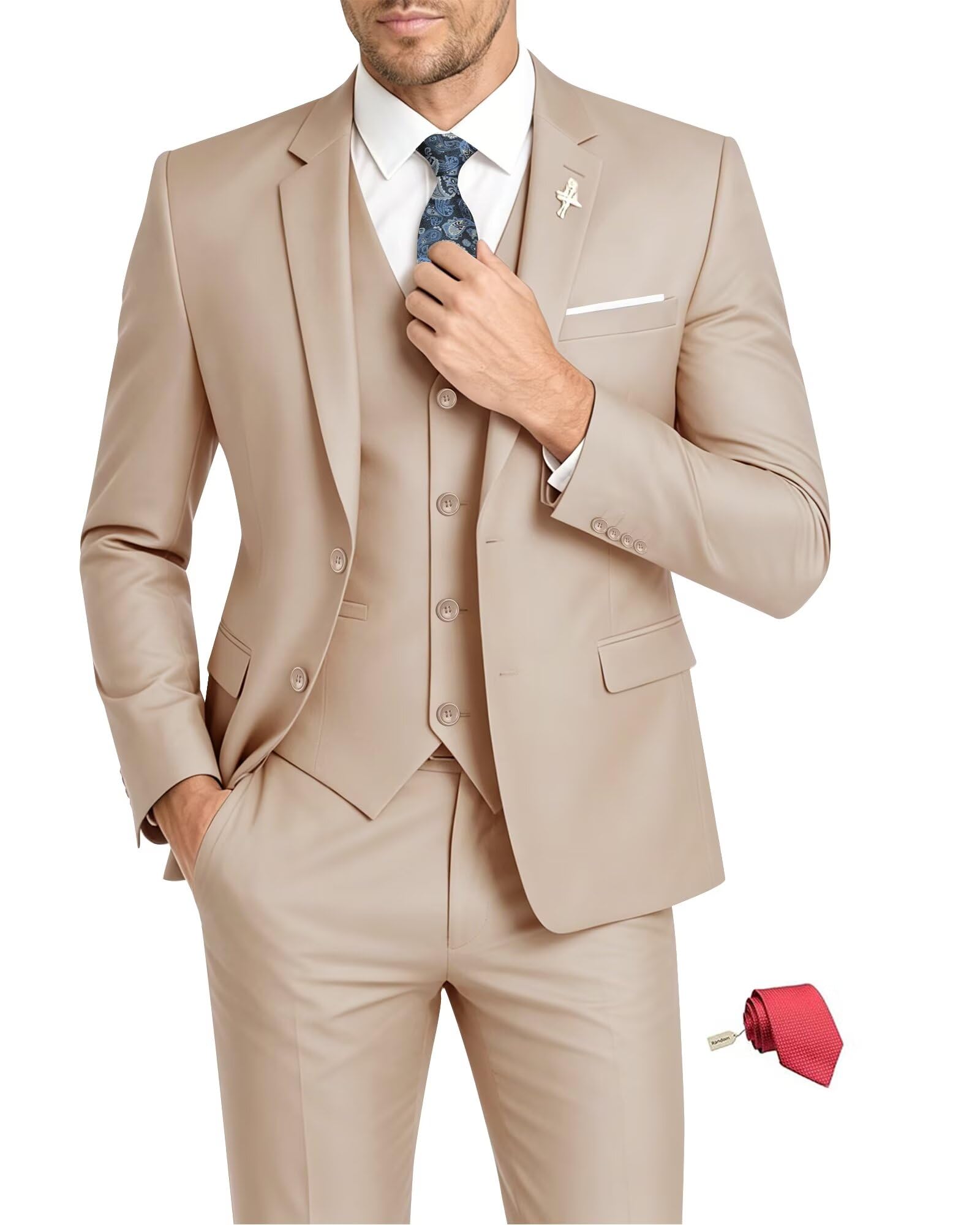 Pyiuhs 3-Piece Suit Set