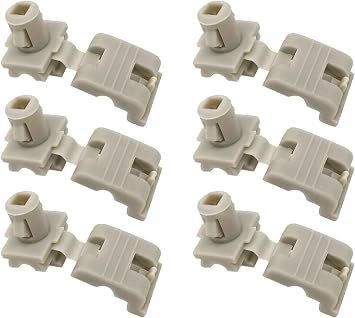 Tailgate Door Lock Rod Latch Clips Compatible With Ford F150 F250 F350 Super Duty SL 6pcs