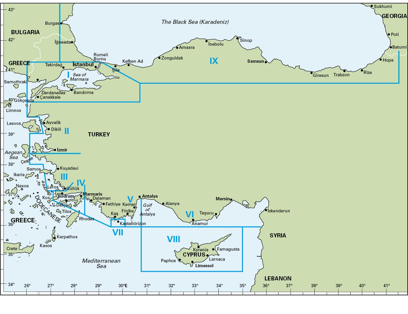 Turkish Waters and Cyprus Pilot