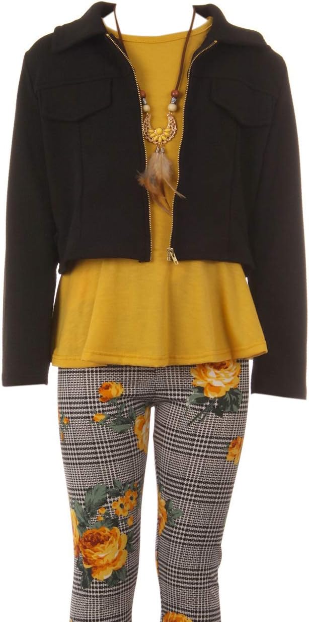 Little Girl Jackets Necklace Shirt Tank Pant Legging Bhutan Ubuy