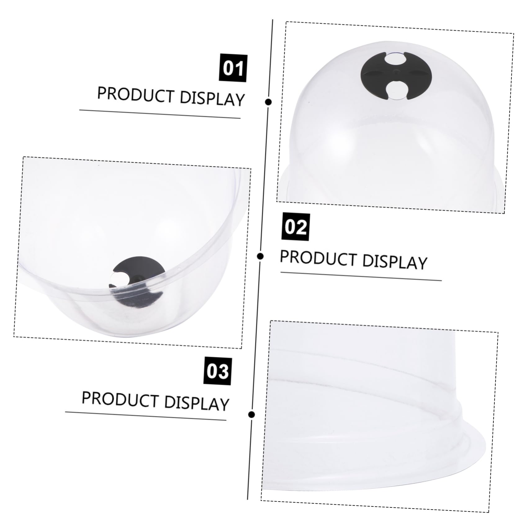 6pièces Cloche De Protection pour Plantes Cloches Plastique Étiquettes Et Piquets De Fixation pour La Chaleur Et Humidité des Semis