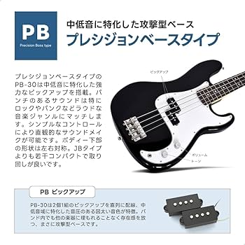 Amazon | SELDER セルダー ベース ジャズベースタイプ JB-30/サン