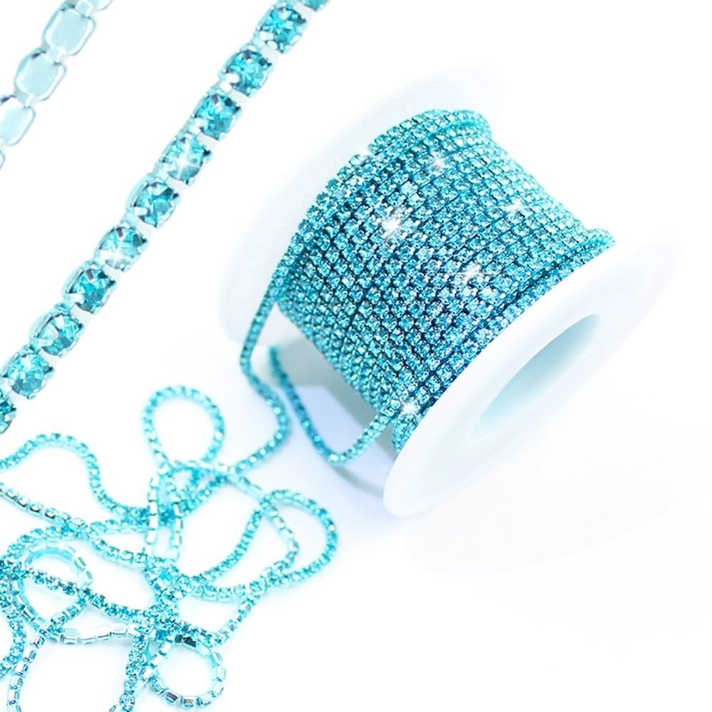 10 Yard Rhinestone Trim Chain