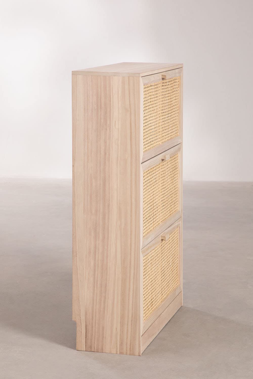SKLUM Schuhschrank aus Holz Ralik Braun Natur Küche, Haushalt & Wohnen