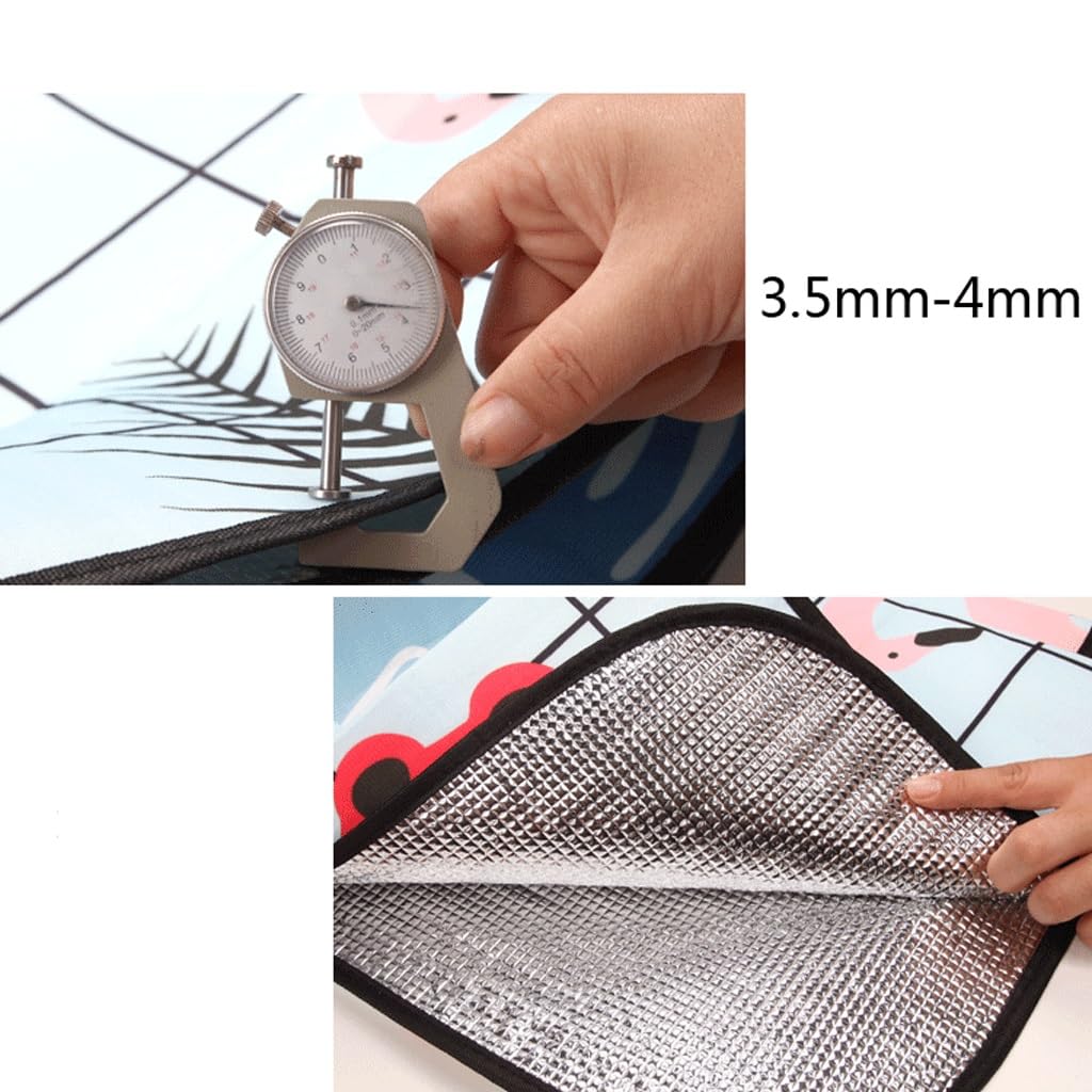 Tapis de camping – Tapis d'extérieur résistant à l'humidité, tapis de pique-nique épais en tissu de pique-nique, tapis de sol portable imperméable et résistant à l'humidité (#6, 200 x 300 cm)