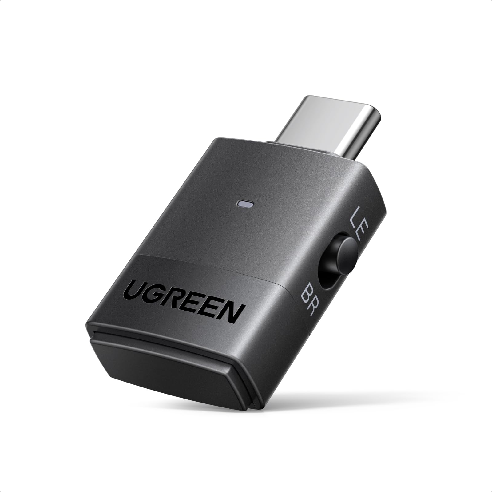 UGREEN LE Audio USB C Trasmettitore Bluetooth 6.0 Adattatore Audio aptX AD Supporta Auracast Unicast Adaptive HD Bassa Latenza Type C per Switch 2/Switch PS4 PS5 Pro Console di Gioco PC Mac Plug Play