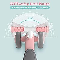 Vista 4 de Bicicleta de Equilibrio para Bebé para Niñas de 1 Año de Edad Regalos, 10-12 Meses Bicicleta de Equilibrio para Niños Pequeños Sin Pedal con 4