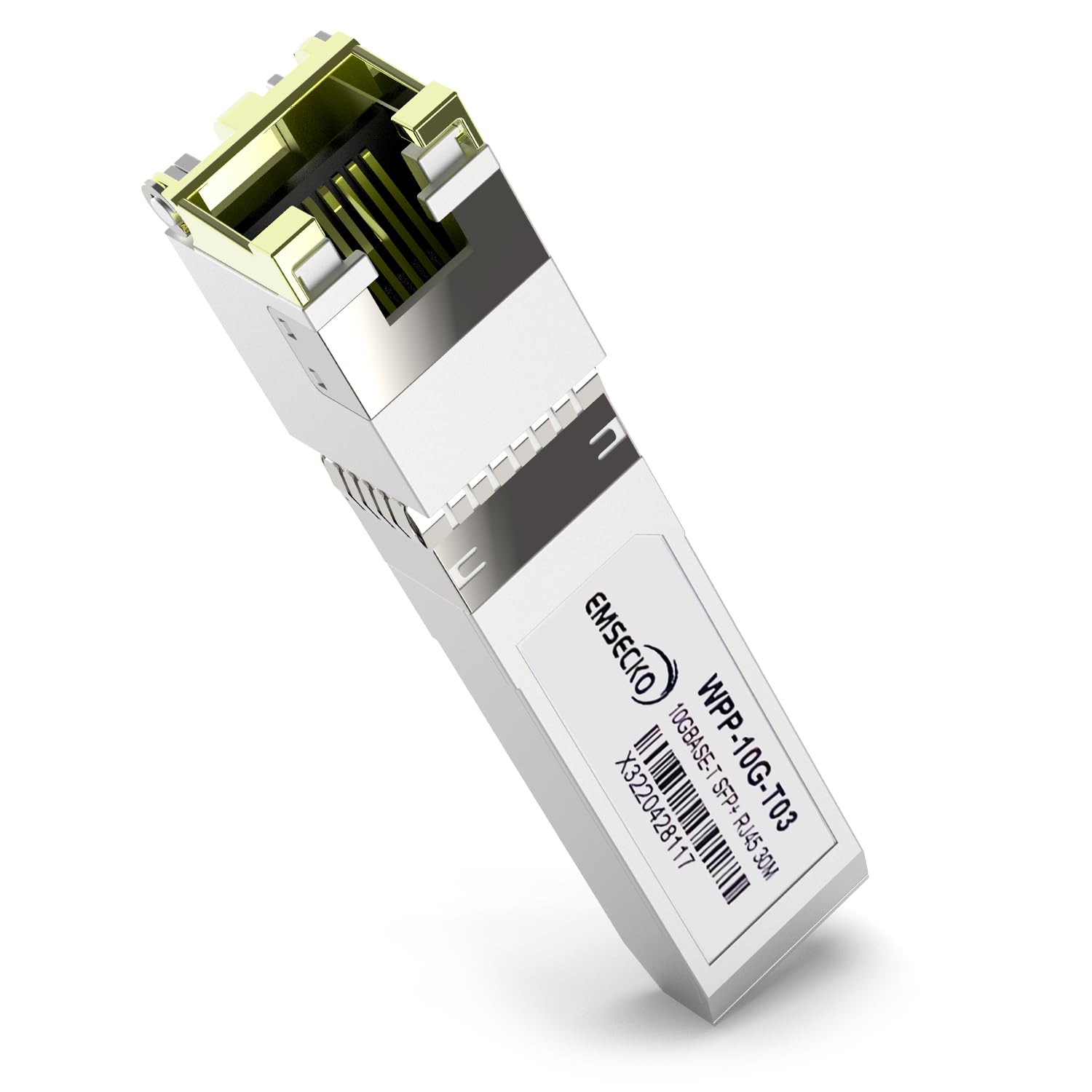10G SFP+ RJ45 Kupfer Transceiver Modul, 10GBASE-T, Cat6a/Cat7, 30m | Für 10G/5G/2,5G/1G Ethernet; kompatibel mit Cisco, Ubiquiti, MikroTik, TP-Link, QNAP, Synology & offenen SFP+ Ports