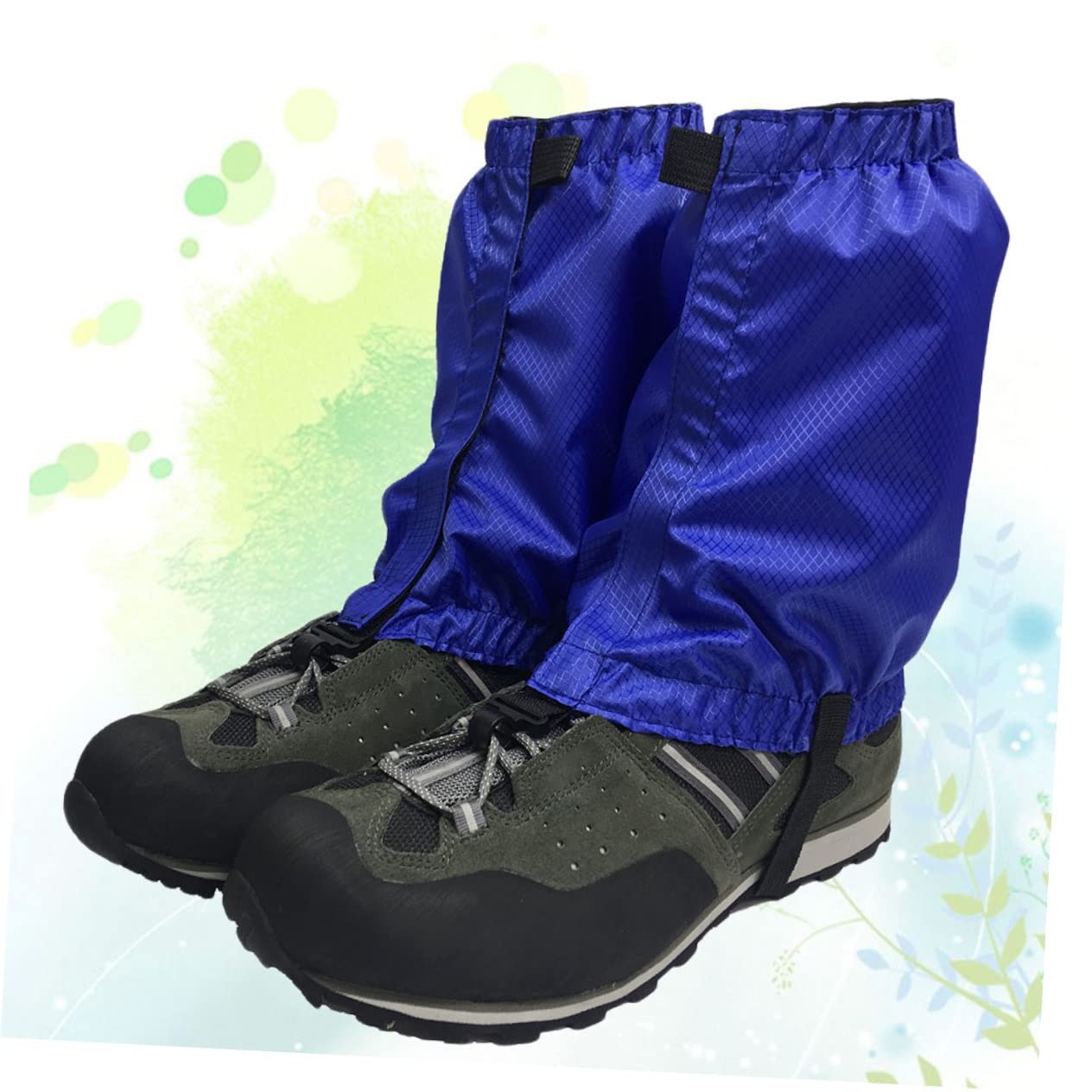 INOOMP 3 Paia Ghette per Le Gambe da Neve Ghette per Racchette da Neve Ghette per Scarponi da Arrampicata Ghette per Scarponi da Neve Stivale A Piedi Viaggiare Lamiera di Protezione