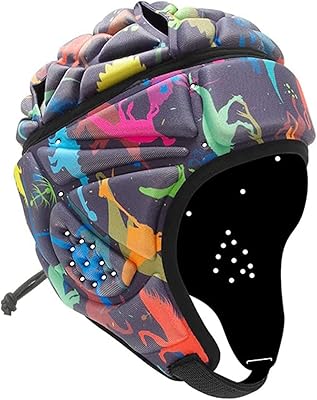 Soft Helmet Flag Football Cap 7v7 Rugby Helmet Foam Soft Shell Padded Scrum Cap Rugby Helmet Soccer Headgear Goalie Headguard Sports Goalkeeper Special Needs Head Protection for Men Women Youth
