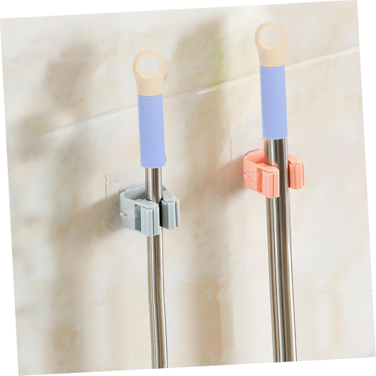5pcs Mop Stick Replacement Handles Broom Handle Accessories Dustpan Grips Duster Refill for Commercial Use Diameter