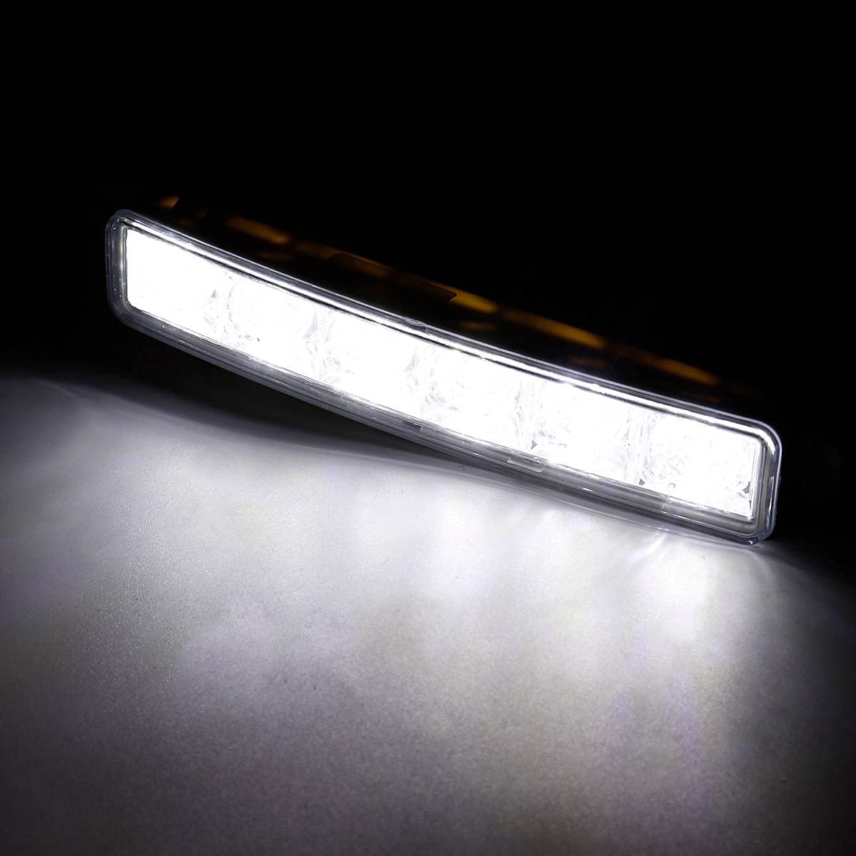 Voiture 6 LED 6000K Feux Diurnes DRL Effacer 9677409380 9677409380 pour Citroen C1 2006-2017 C3 2015 2016 2017 2018 2019