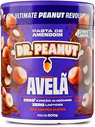Pasta De Amendoim Sabor Avelã 600g Zero Lactose - Dr Peanut
