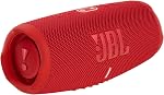 JBL Charge 5 Portable Bluetooth Speaker with Deep Bass, IP67 Waterproof and Dustproof, Up To 20 Hours of Playtime, Built-in Powerbank - Black
