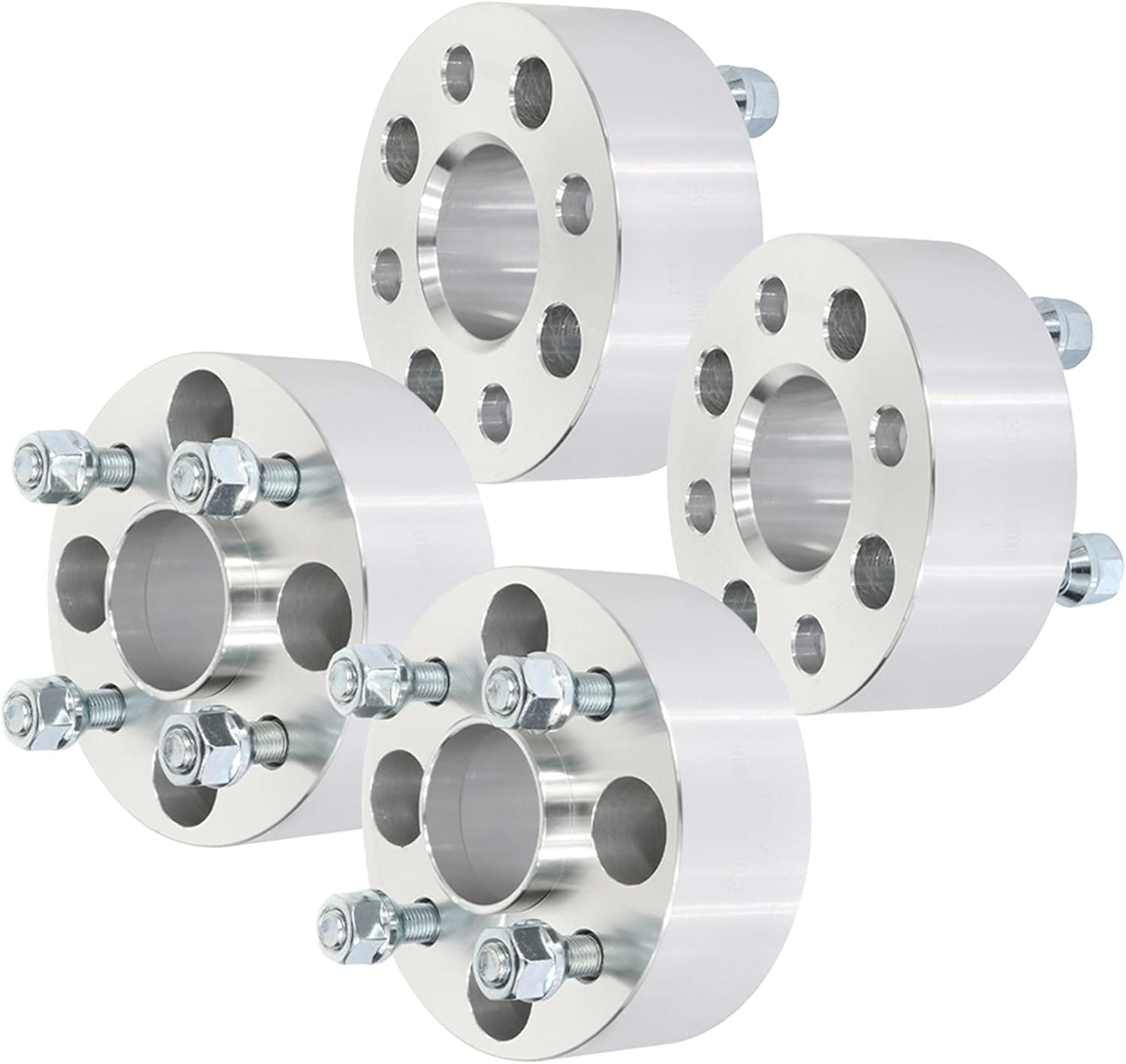 ECCPP 2 inch 4x100 Hubcentric Wheel Spacers 50mm Wheel Spacers Fit for Honda for Accord for Mitsubishi Lancer with 12x1.5 56.1mm