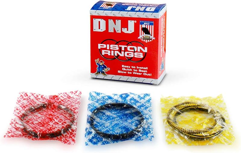 Anéis de Pistão DNJ PR4245 Standard para Smart Fortwo 1.0L L3 DOHC 2008 a 2015 – 1 unidade