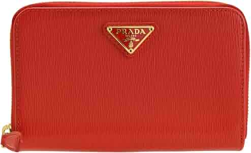 Amazon | [Prada] [プラダ] 財布 二つ折り ラウンドファスナー レザー