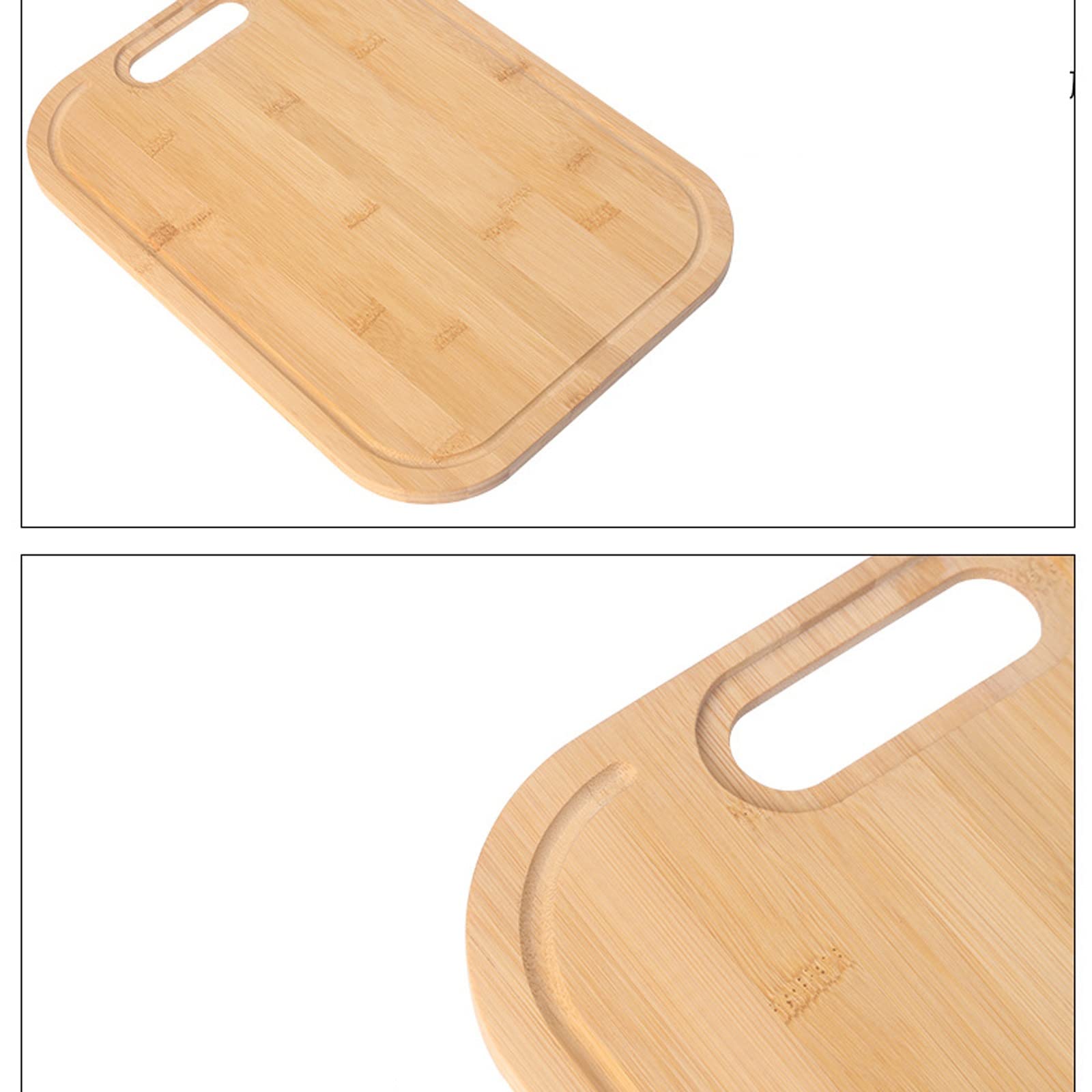Tabla de Cortar Tabla de Cortar Tabla de Cortar, Tabla de Cortar, Tabla de Cortar para el hogar, Tabla de Frutas con Mango, Tabla de Cortar para Fregadero Filete (40 * 24 * 1.5)