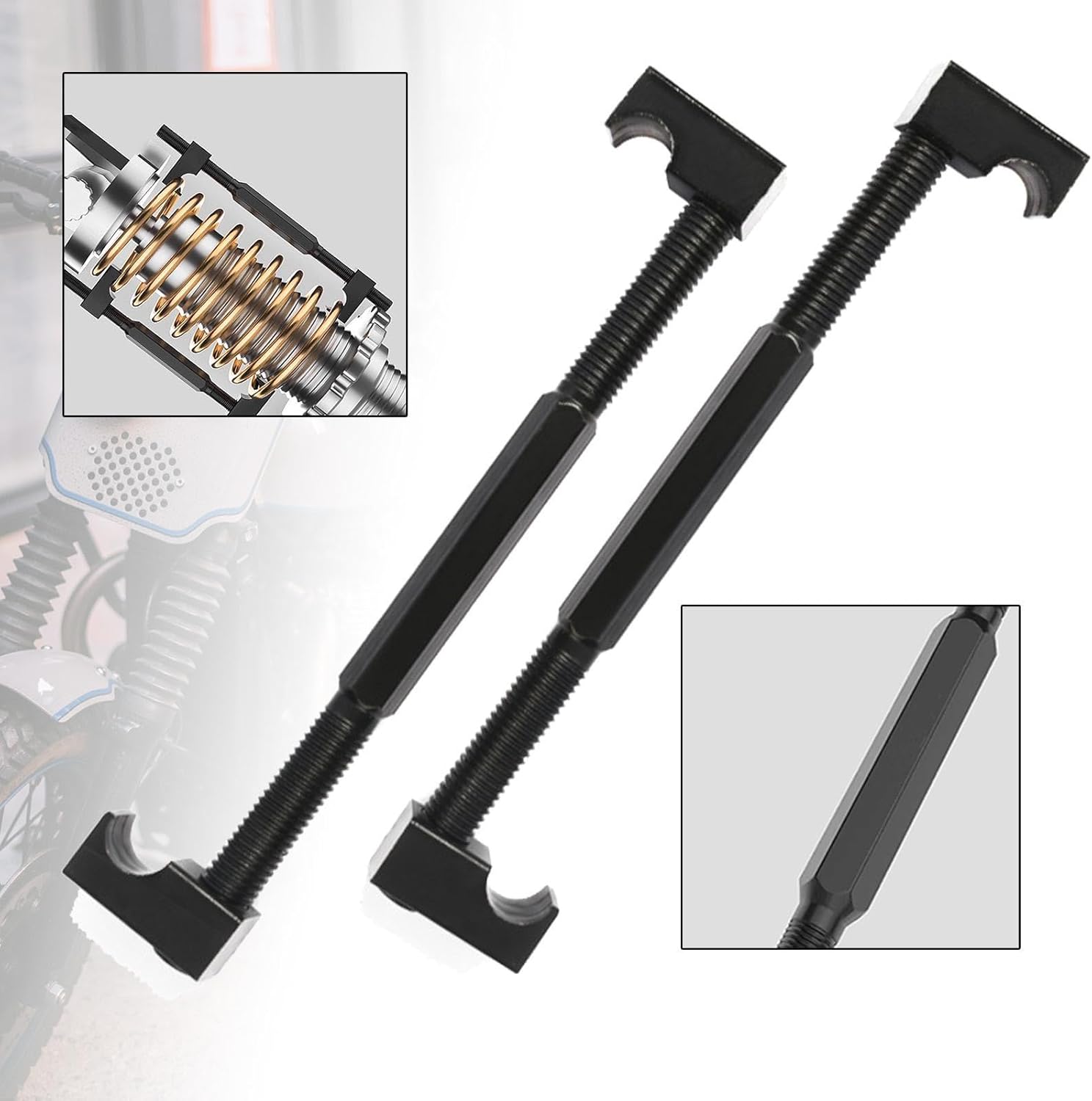 Generic 2 Pieces Auto Car Coil Strut Spring Compressor Tool for Replacement