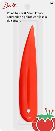 Dritz 636 Point Turner & Seam Creaser, blanco