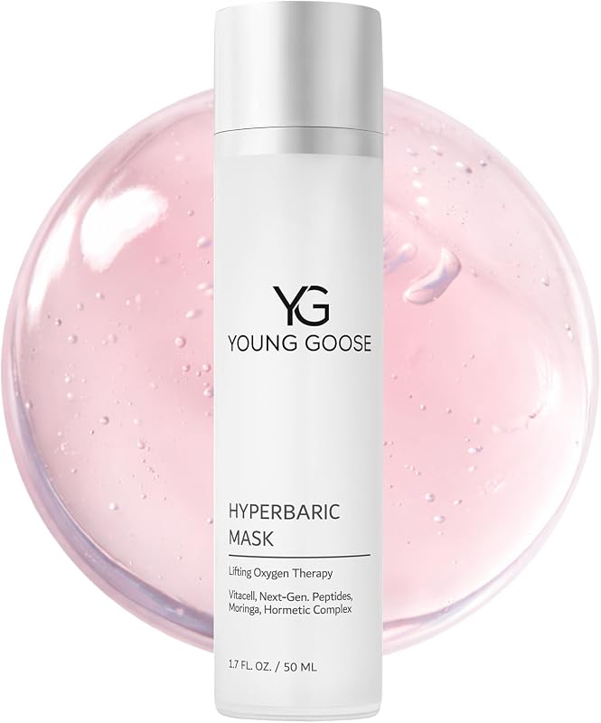 Hyperbaric Mask, Lifting Oxygen Therapy, 50 mL | Skin Rejuvenating, Skin Vibrancy and Firmness, Hydrating and Plumping, Moisturizing Gel Mask, Smooth Radiant-Looking Skin