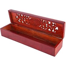 Incense Burner Vietnam Nanmu Joss Stick Holder Assorted Hollow Storage for Incense Chopsticks Buddhist Supply #3