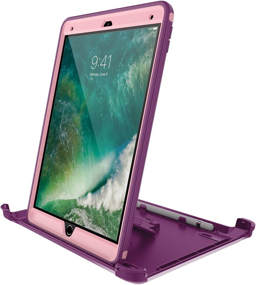 OtterBox DEFENDER SERIES Case for iPad Pro 10.5" & iPad Air (3rd Generation) - Retail Packaging - VINYASA (ROSMARINE/PLUM HAZE)
