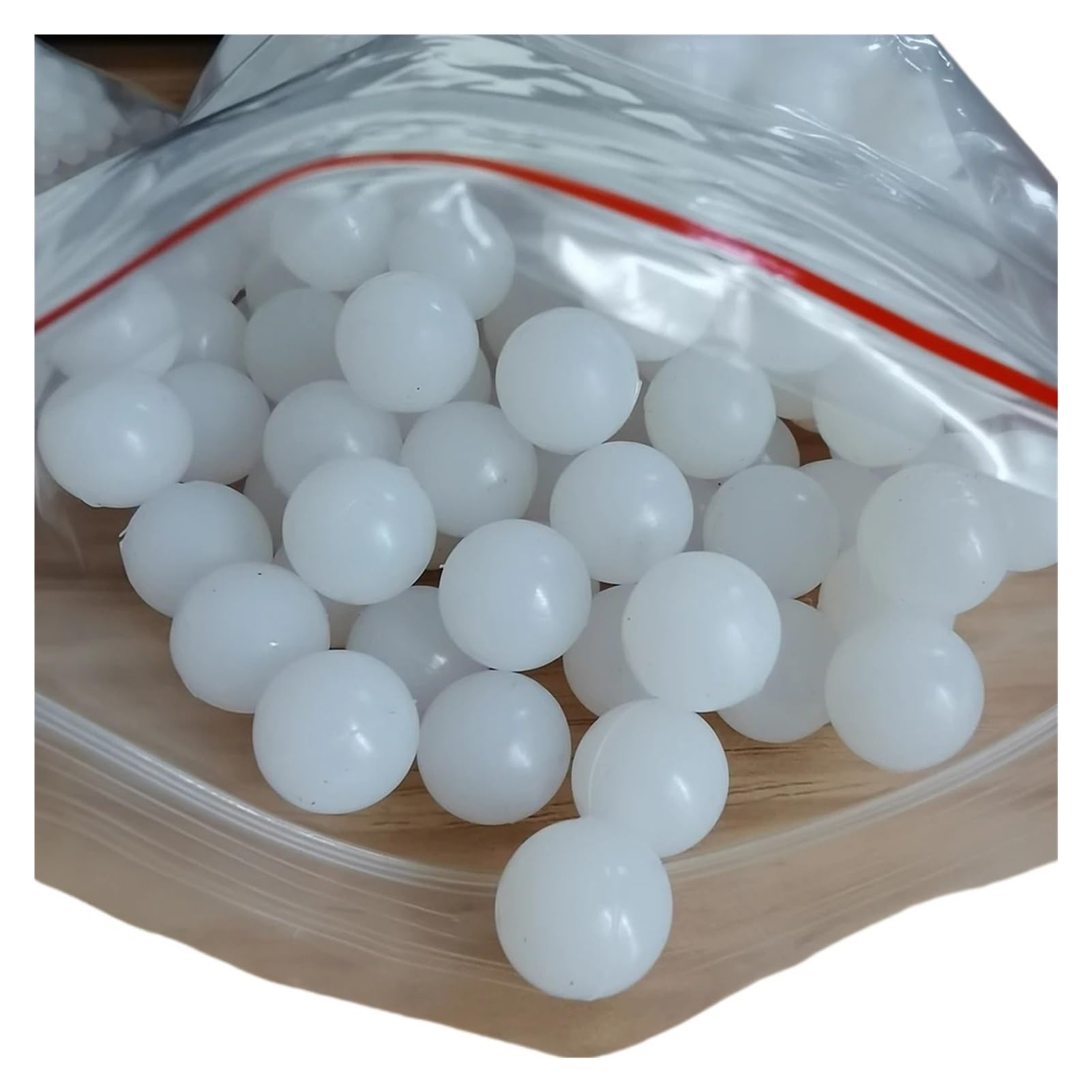 Boules de scellage en Silicone solide blanc, 1 à 100 pièces, 1 à 70mm, pièces de bricolage industrielles compatibles avec les anneaux d'étanchéité en caoutchouc(35mmx10pcs)