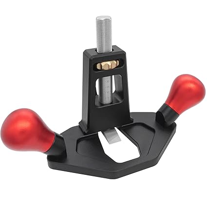 Premium Router Plane, Aluminum Handheld Woodworking Tool, Line & Shoulder Planing, Precision Cutting, Depth Control, Ideal for Joinery & DIY Projects