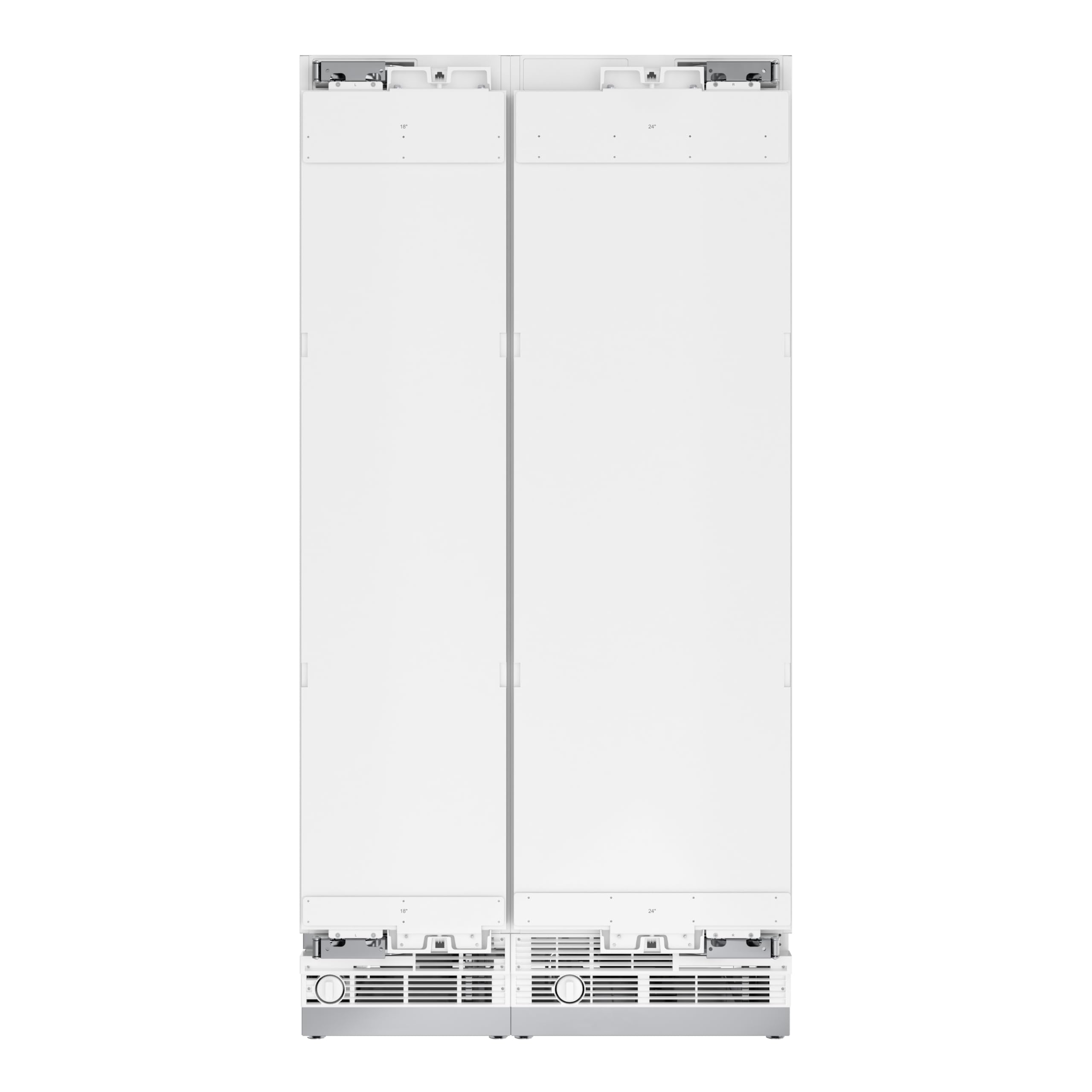 KoolMore Reserve Panel Ready Column 24 in. Refrigerator and 18 in. Freezer Combo, with Water and Ice Dispenser, ETL Listed, Energy Star